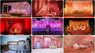 Marriage background decoration idea|| Wedding stage decoration Idea