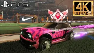 Grand Champion 3v3 in 4K | Rocket League on PS5 (No Commentary)