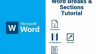office 24 part 17(MS Word Breaks & Sections | Page Break, Column Break, Section & Line Numbering)
