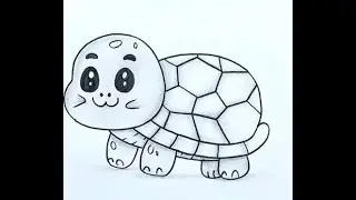 How To Draw Tortoise Drawing For Kids | Tortoise Drawing Step By Step | Drawing | @Artbook-d5o