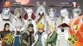 HOKAGE VS OTSUTSUKI FULL POWER | Naruto Storm 4 MOD