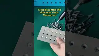 Closed countersunk head aluminium rivet，Waterproof rivet