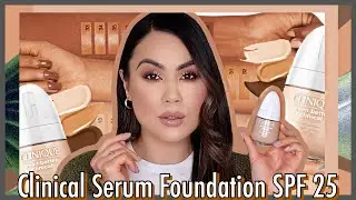 Clinique Even Better Clinical Serum Foundation Broad Spectrum SPF 25 Wear Test and Review