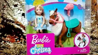Unbox daily: Barbie club Chelsea doll and pony