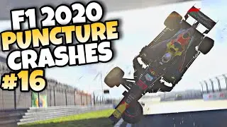F1 2020 PUNCTURE CRASHES #16