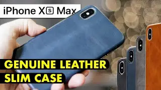 iPhone Xs Max Affordable Leather Case by TOOVREN - Review and Comparison
