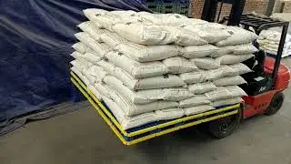 Super large plastic pallet with heavy duty capacity 2.5ton