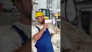 YOUTUBER auf dem BAU.. 😂#dennome #funny #comedy #memes #bauleiter