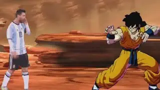 Messi vs Yamcha - Dragon Ball FighterZ - Ultimate Mugen Fight