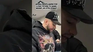 Customer bought gold at $92/g and wants profit. Moses shows how to profit online & on 47th St ❗️