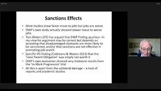APPG - Universal Credit and sanctions
