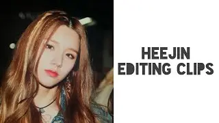 ` heejin editing clips .°