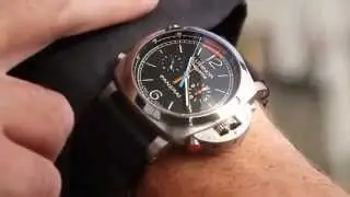 Обзор часов Panerai Luminor 1950 Regatta 3 Days Chrono Flyback Titanio PAM00526