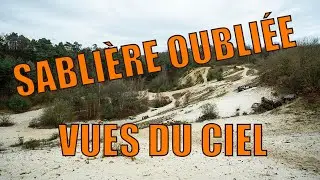 Sablière abandonnée sous la pluie – Survol drone cinématographique