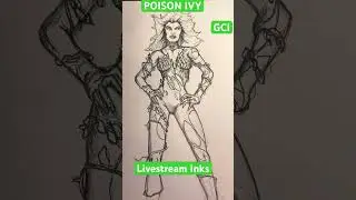 POISON IVY / DC COMICS / GCI STUDIOS / LIVESTREAM INKS