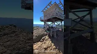 Fire lookout towers in Washington explore #camping #outdoor #travelgram #trending #trendingreels
