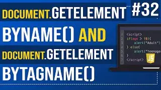 document.getElementsByName() and document.getElementsByTagName() | Javascript Tutorial