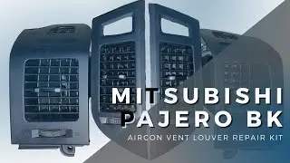 Mitsubishi Pajero BK Aicon Vent Louver Repair Kit Installation || J2 Hub