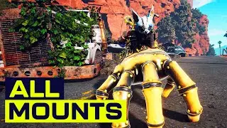 ALL MOUNTS you can unlock in Biomutant