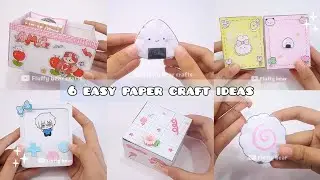 | Paper Diy | paper crafts compilation | which one do you like the most? #diy #craft #papercraft