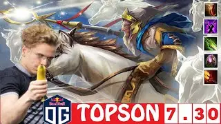 [DOTA 2] OG.TOPSON the KEEPER OF THE LIGHT [OFFLANE] [7.30]