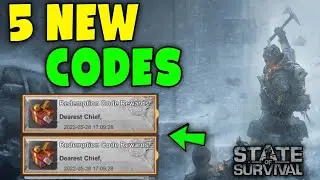 5 NEW STATE OF SURVIVAL CODES 2022 - STATE OF SURVIVAL GIFT CODES 2022 - SOS CODES