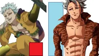 TUTTI I LIVELLI DI COMBATTIMENTO DI BAN -Nanatsu no taizai