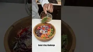 Salad A Day Challenge | Day 1 #salad #health #challenge #recipe