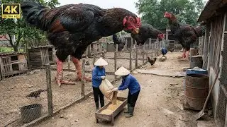 Inside a Dong Tao Chicken Farm &ndash; Full Documentary of Vietnam&rsquo;s Giant Chickens