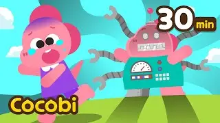 ¡Aaah! ¡Apareció la mamá robot!🤖😱 | Canciones Infantiles | Kids Songs | Cocobi