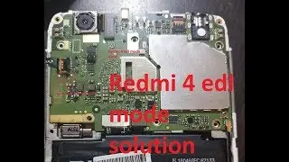 redmi 4 edl mode solution
