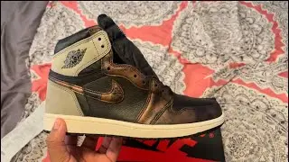 Unboxing Air Jordan 1 Retro &ldquo;Patina&rdquo; Early Pair!???