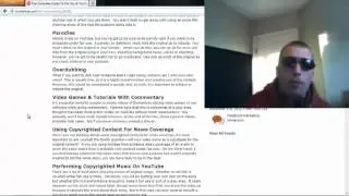 FAIR USE AND COPYRIGHT: These Are The Rules