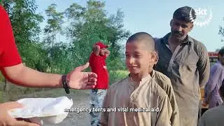 Provide food, shelter and medical aid today to the families in Pakistan