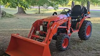 Новый обзор трактора! Kubota B2601!