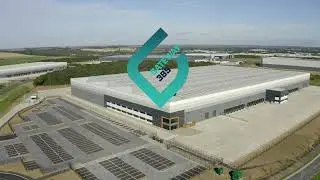 Virtual Tour of Warehouse by drone