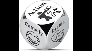 Movie Decision Dice for Couples - Fun Date Night & Anniversary Gift
