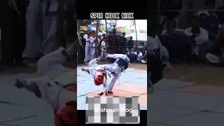 Spin Hook kick re - Creating #training #boxing #kicktechniques #martialarts #usa #niketjha#kick