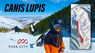 TOP TO BOTTOM FOLLOWCAM - Longest Natural Half Pipe at Park City - Raw Audio