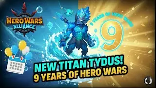 🌊 Выход Tydus и празднование его 9-летия &mdash; дорожная карта на октябрь&ndash;ноябрь! Hero War Alliance!