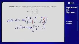 Differential Equations - Eigenvalues and Eigenvectors - Repeated Example 2