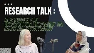 Research Talk: Prof Linzi Kemp and Dr. Fathia Elmenghawi