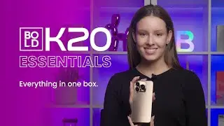 BOLD K20 Essentials Everything in one box