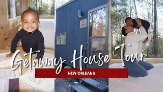 QUICK GETAWAY HOUSE TOUR | What to Expect at Your Tiny Cabin | NEW ORLEANS