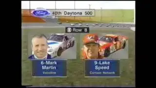  Nascar Daytona 500 1998 (no commentary)