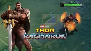 MARVEL Super War: HEIMDALL Ragnarok Skin Gameplay