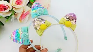 TENDÊNCIA Tiara Gatinha FÁCIL De Fazer #diy #tathylimalacos