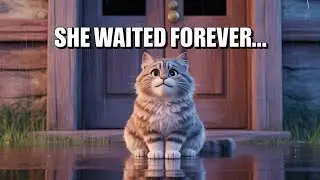 The Faithful Cat 🐾 | Emotional Cat Story | Heart Touching #viralvideo 
