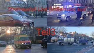 [Stromausfall in Steglitz-Zehlendorf] Einsatzfahrten 》 THW und Rettungs Potsdam Mittelmark!