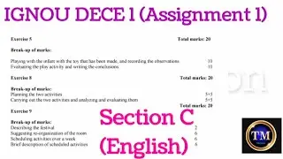 DECE 1 Assignment Questions and answers solved#part-5#2025 January and July session# Section C#
